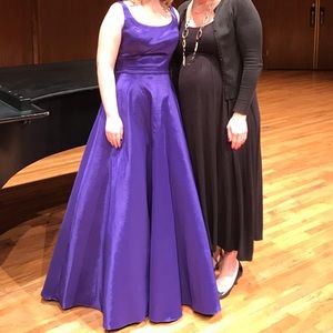 Formal Full Length Dress Purple